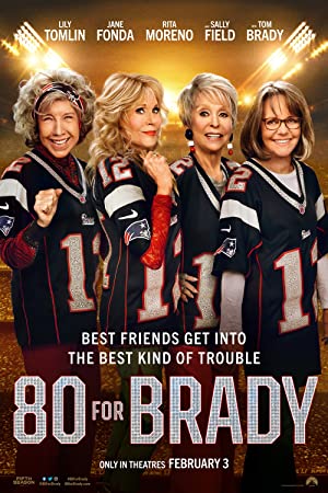 80 for Brady (2023) Hindi Dubbed poster
