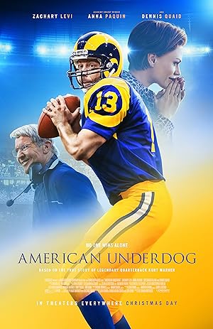 American Underdog (2021) Hindi Dubbed poster