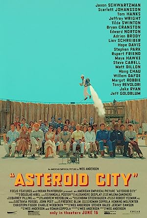 Asteroid City (2023) Hindi Dubbed poster