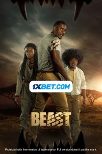 Beast (2022) Hindi Dubbed poster