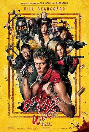 Boy Kills World (2024) Hindi Dubbed poster