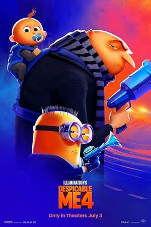 Despicable Me 4 (2024) Hindi Dubbed poster