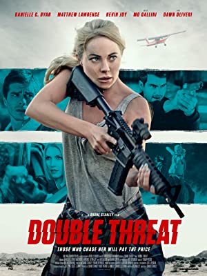 Double Threat (2022) Hindi Dubbed poster