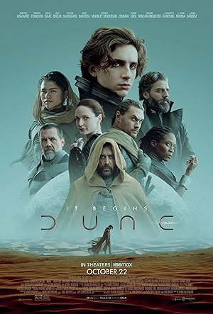 Dune (2021) Hindi Dubbed poster