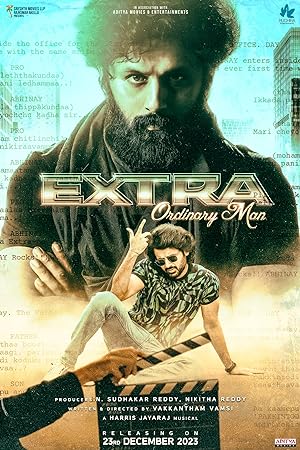 Extra Ordinary Man (2023) South Indian Hindi Dubbed Movie