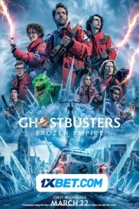 Ghostbusters Frozen Empire (2024) Hindi Dubbed poster