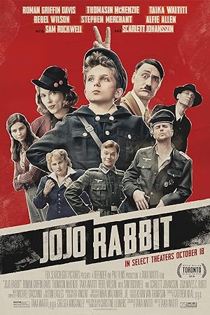 Jojo Rabbit (2019) Hindi Dubbed poster