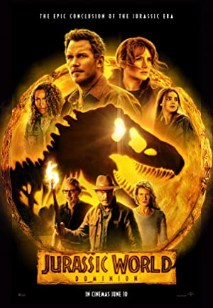 Jurassic World Dominion (2022) Hindi Dubbed poster