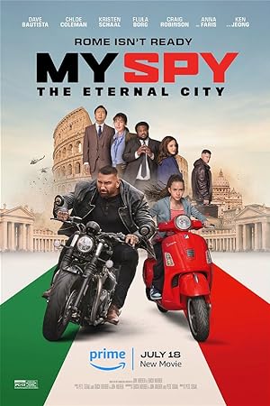 My Spy The Eternal City (2024) Hindi Dubbed poster