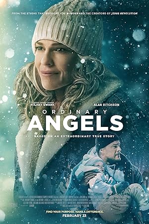 Ordinary Angels (2024) Hindi Dubbed poster