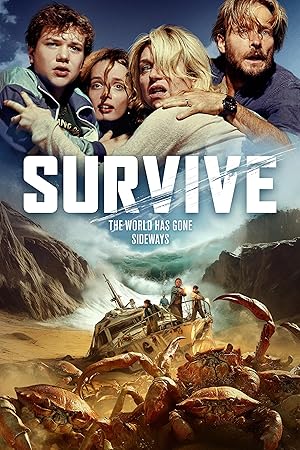 Survive (2024) Hindi Dubbed poster