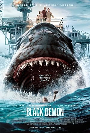The Black Demon (2023) Hindi Dubbed poster