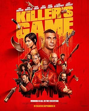 The Killers Game (2024) Hindi Dubbed poster