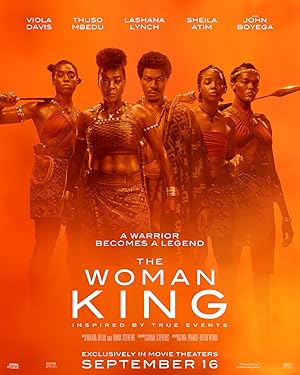 The Woman King (2022) Hindi Dubbed poster