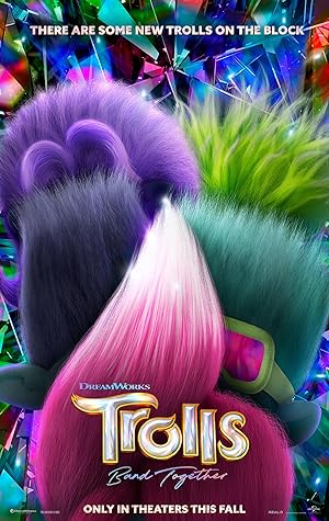 Trolls Band Together (2023) Hindi Dubbed poster