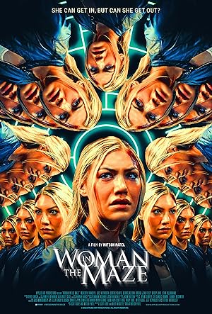 Woman in the Maze (2023) Hindi Dubbed poster